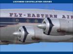 Lockheed Constellation R-3350 sounds